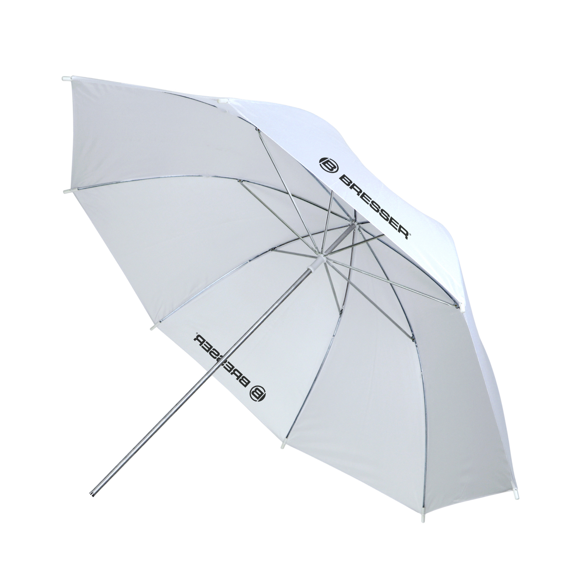 BRESSER SM-02 Parapluie translucide blanc 84 cm