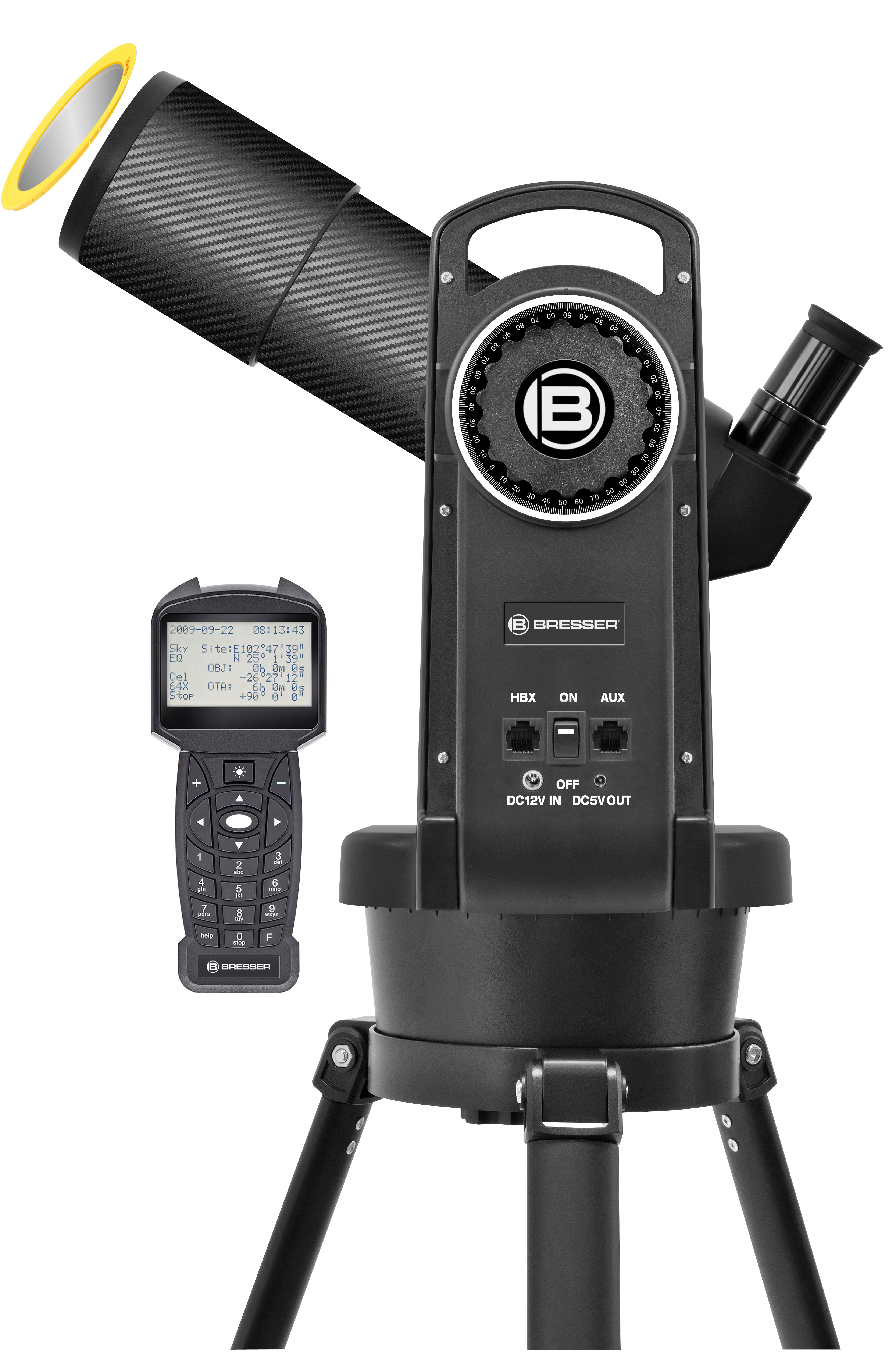 BRESSER Automatik Lunette astronomique 80/400 avec GoTo