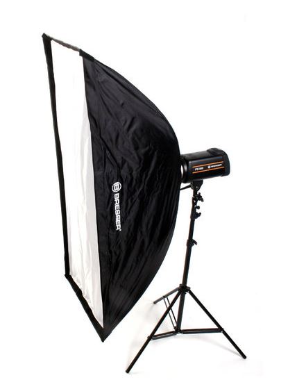 Softbox de type parapluie BRESSER SS-10 60x140cm