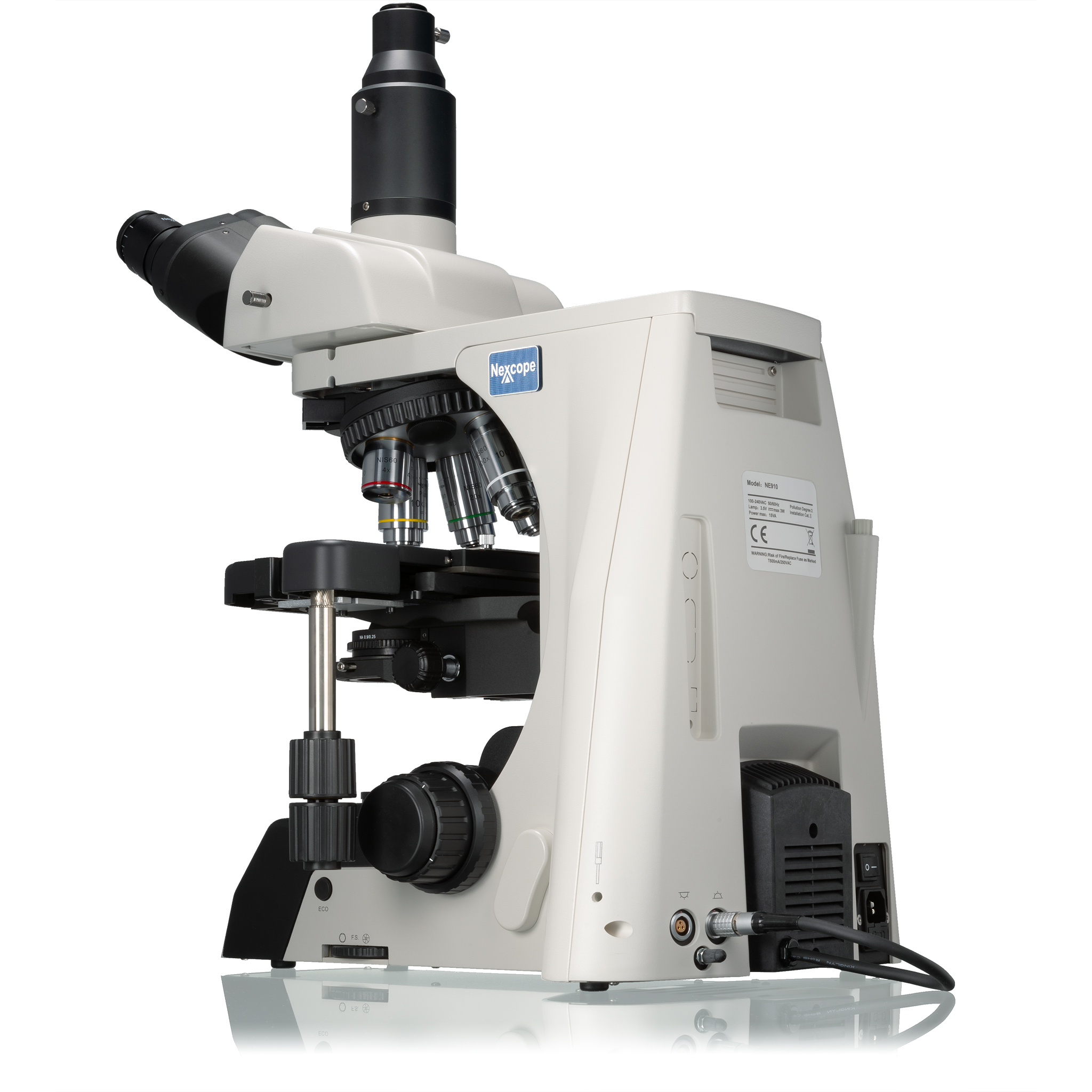 Nexcope NE910 microscope de laboratoire professionnel avec une grande capacité d'évolution