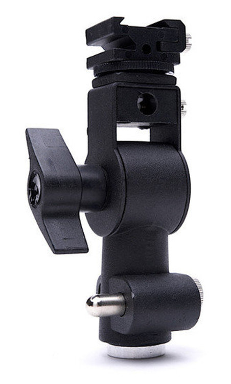 BRESSER B-30 D-Bracket Support de Flash avec Tête inclinable