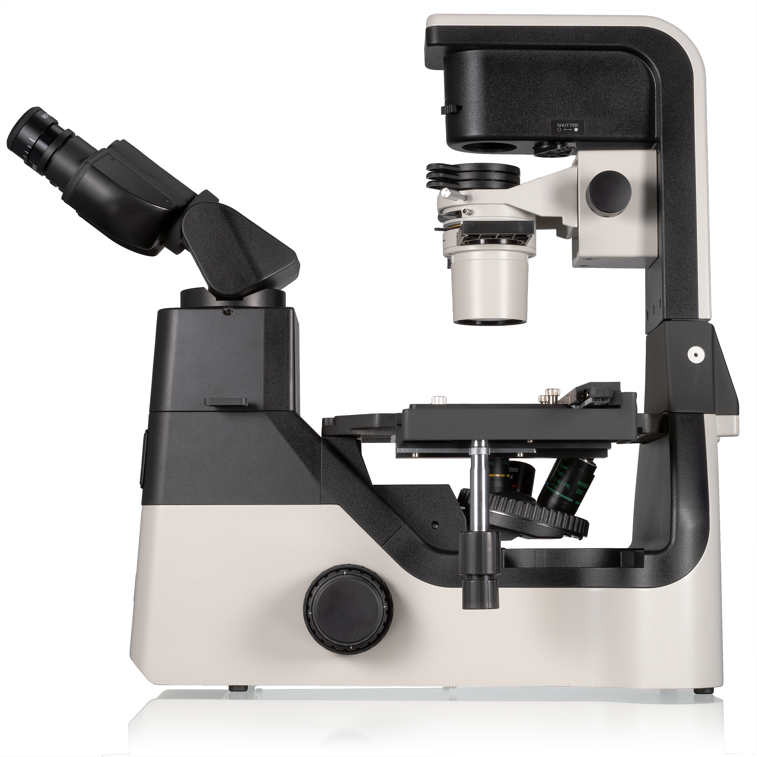 Microscope de laboratoire inversé avec unité d’éclairage inclinable Nexcope NIB630