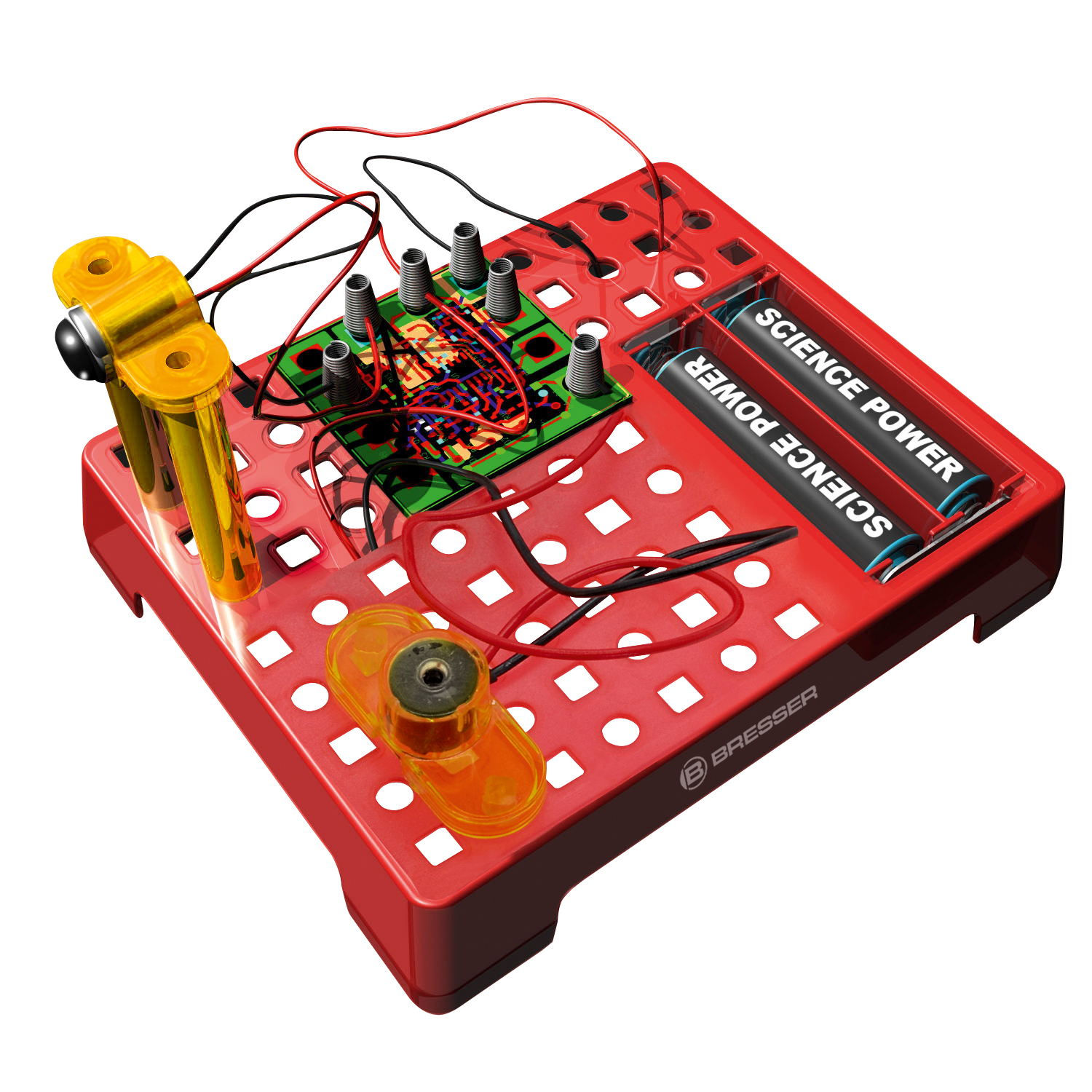 BRESSER JUNIOR Boîte d'Expérimentation Détecteur électronique de Mouvement