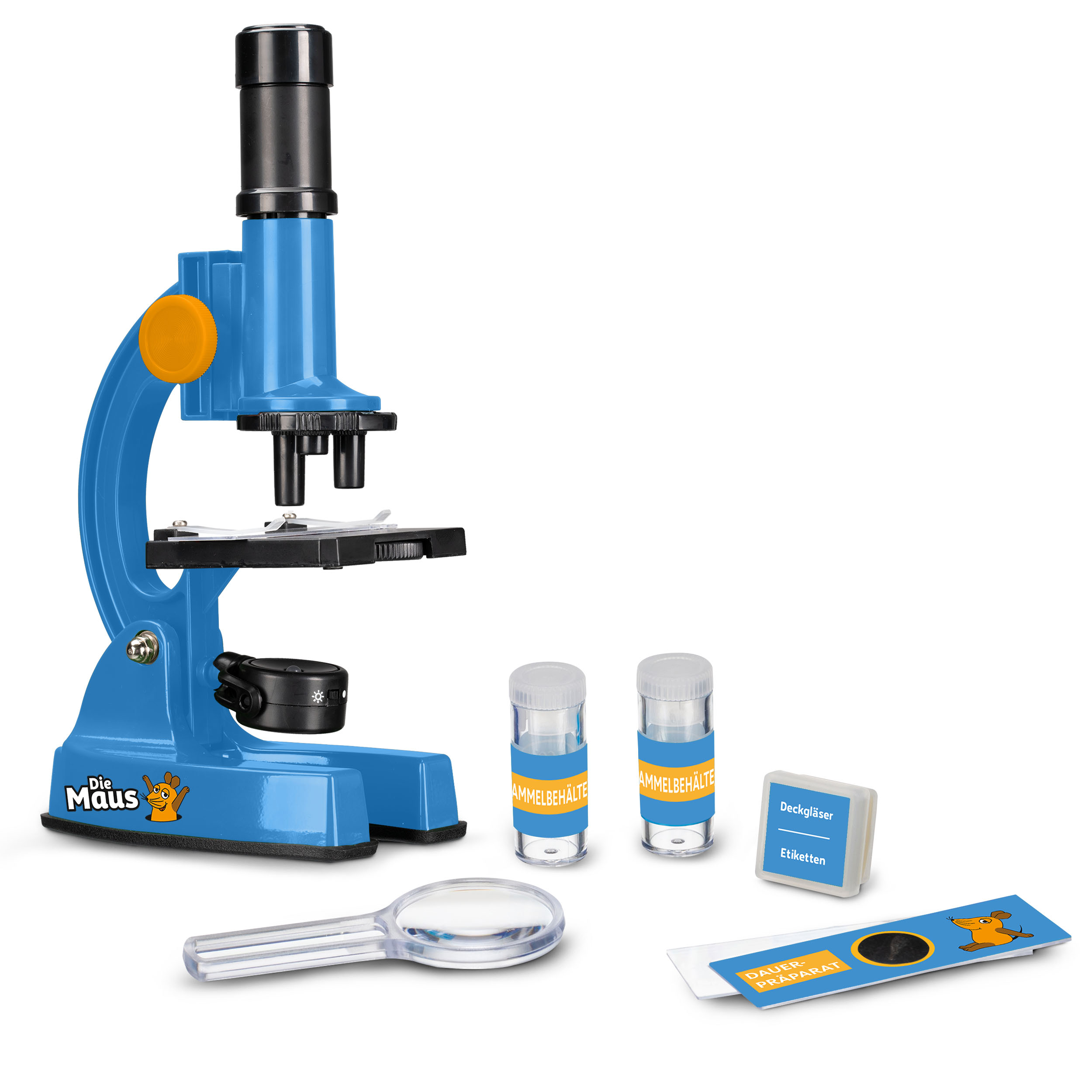 Kit de microscope DieMaus avec coffret