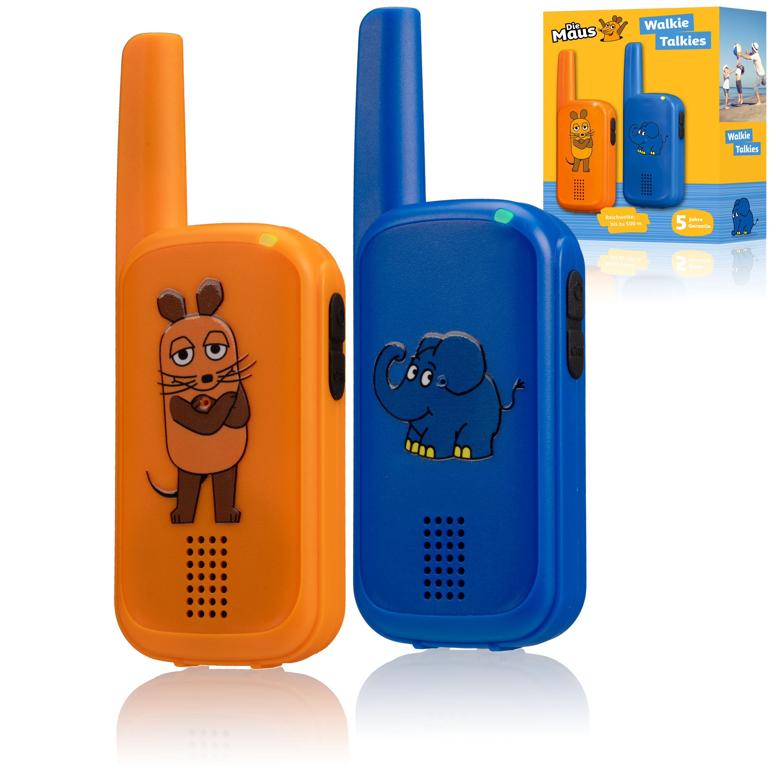 Walkies-Talkies DieMaus pour enfants