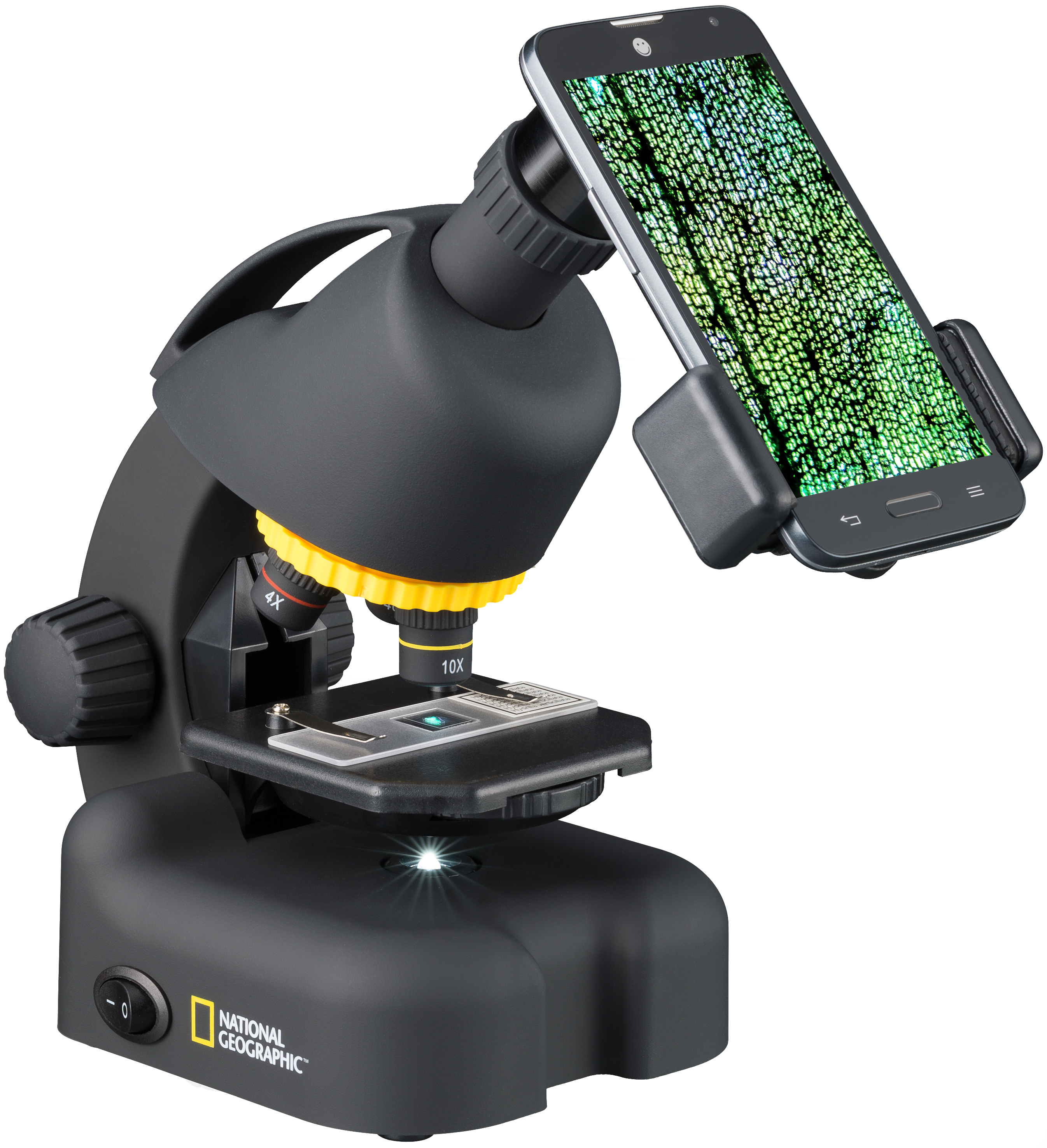 NATIONAL GEOGRAPHIC 40-640x Microscope avec Adaptateur pour Smartphone