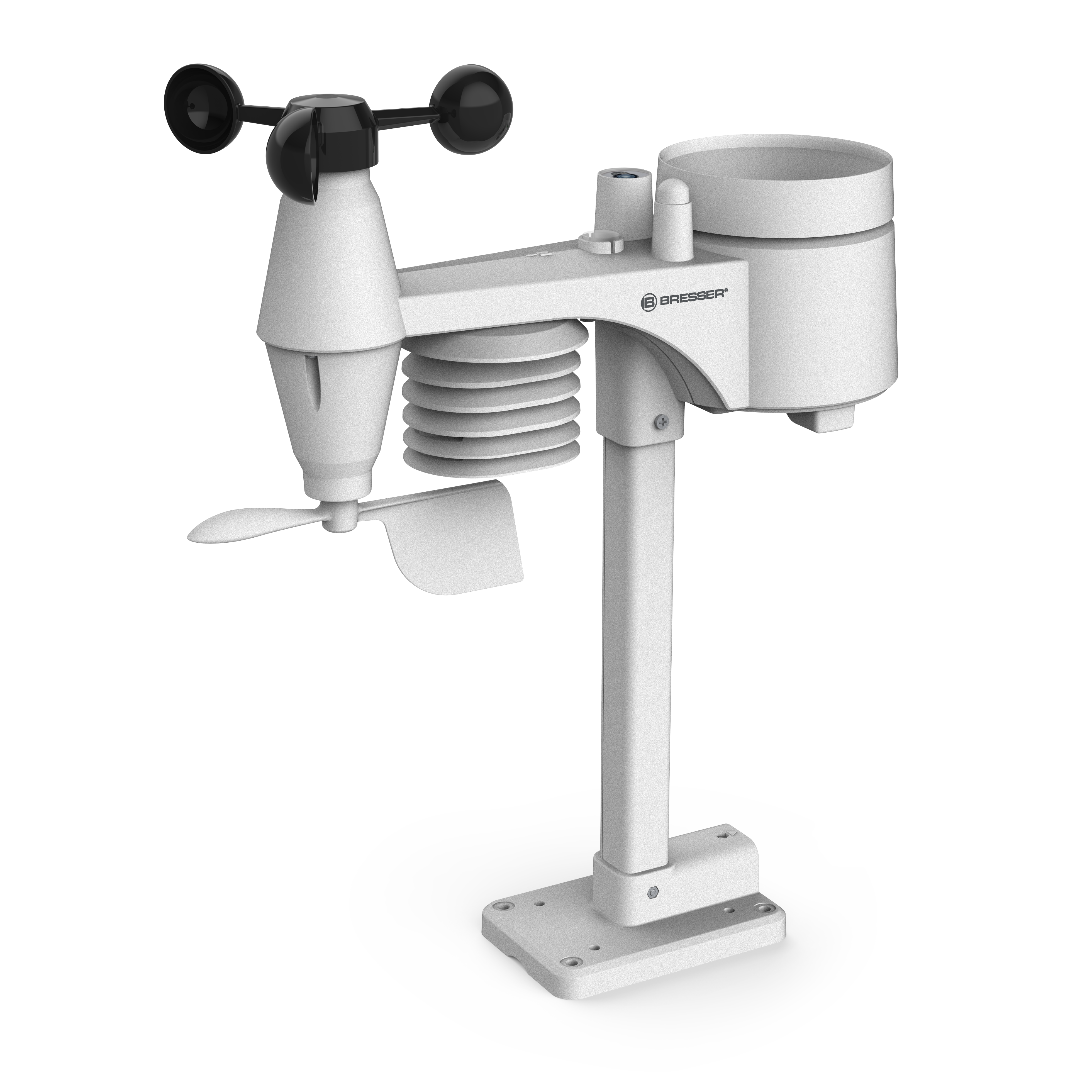 BRESSER Capteur extérieur 7-en-1 pour la station météo 7003300 WLAN Comfort