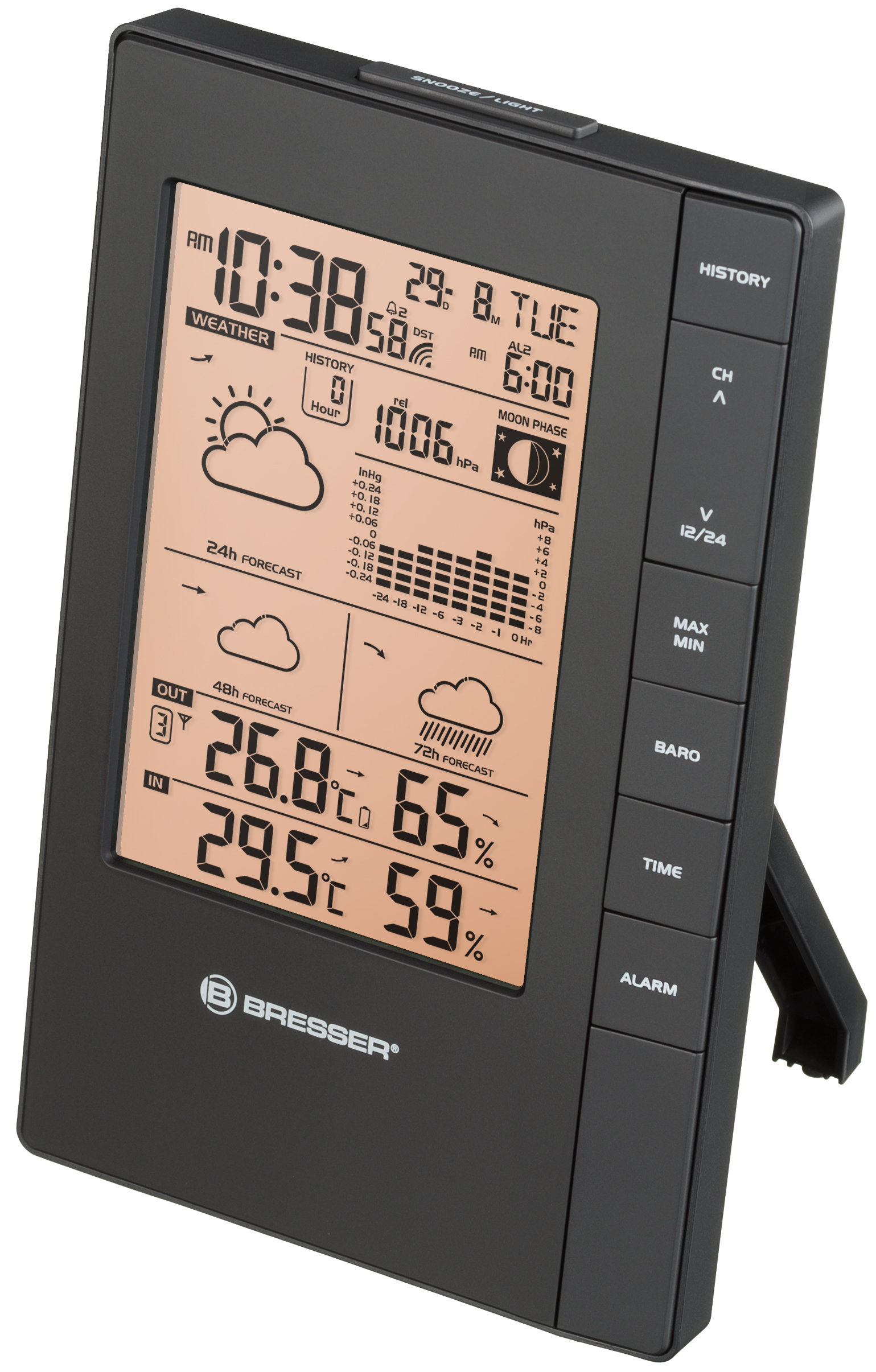 BRESSER Tendence FSX Wetterstation mit 3-Tages-Vorhersage (Refurbished)