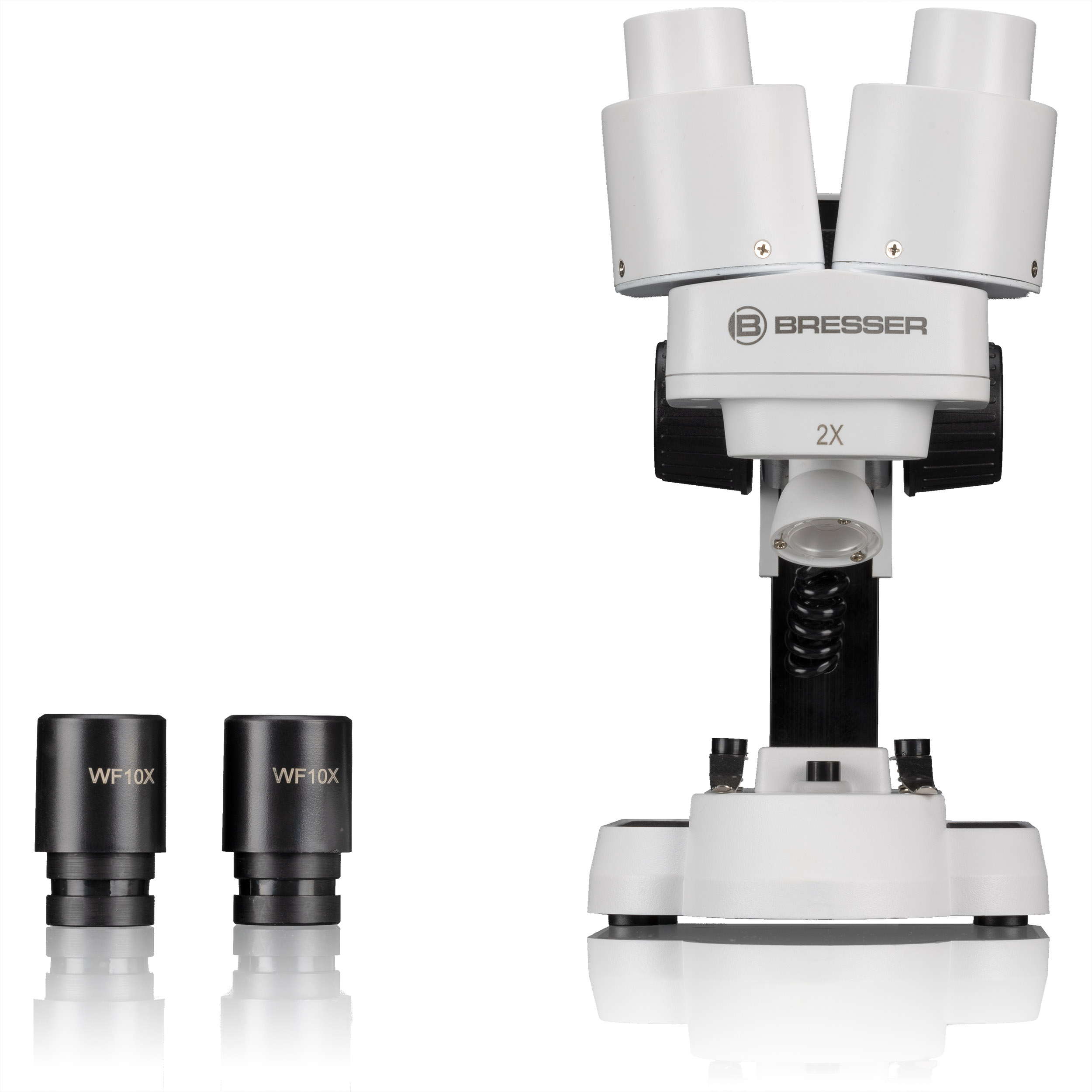 Stéréo microscope BRESSER JUNIOR 20x-50x double éclairage LED