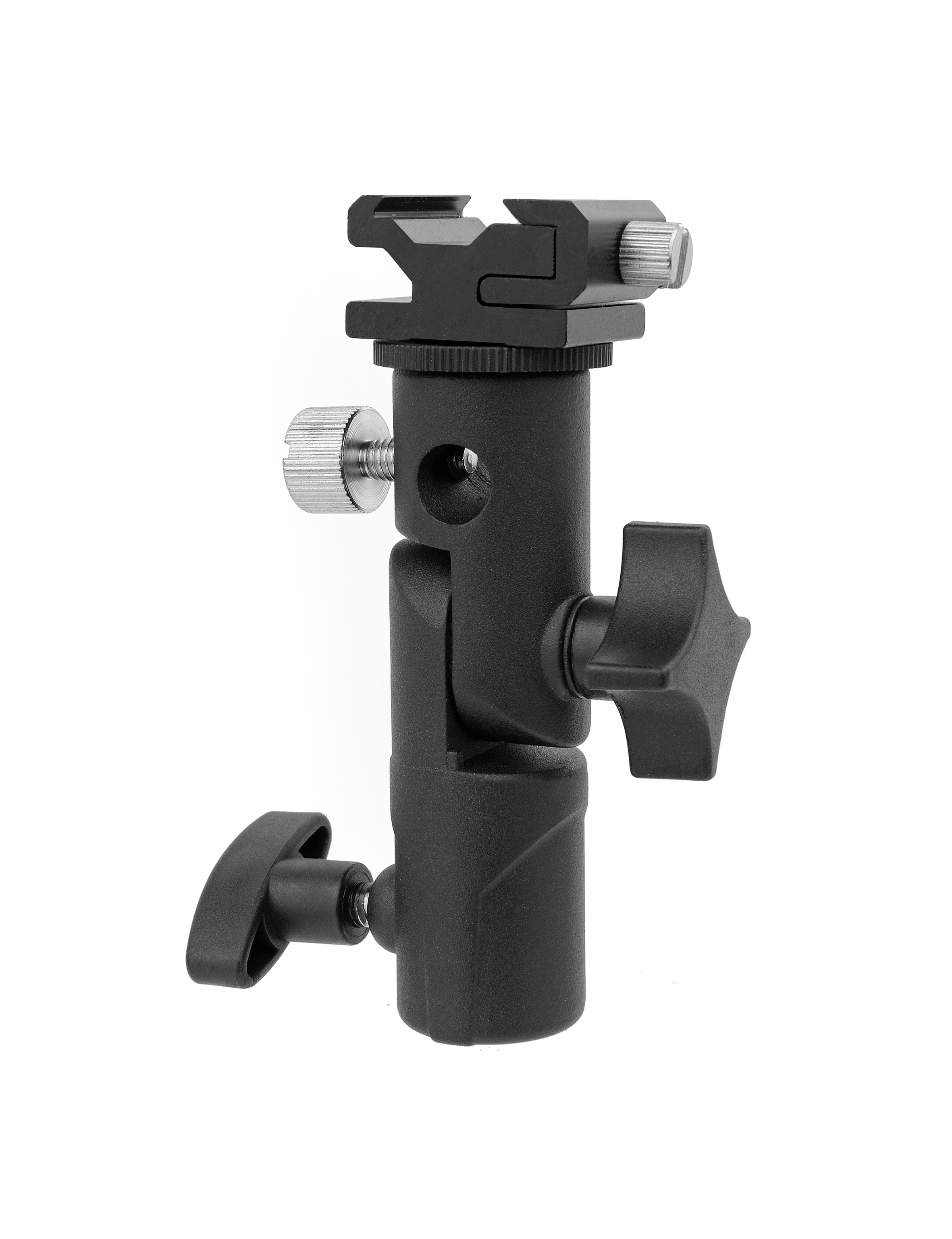 BRESSER JM-28 Support de flash universel avec trépied et connexion parapluie