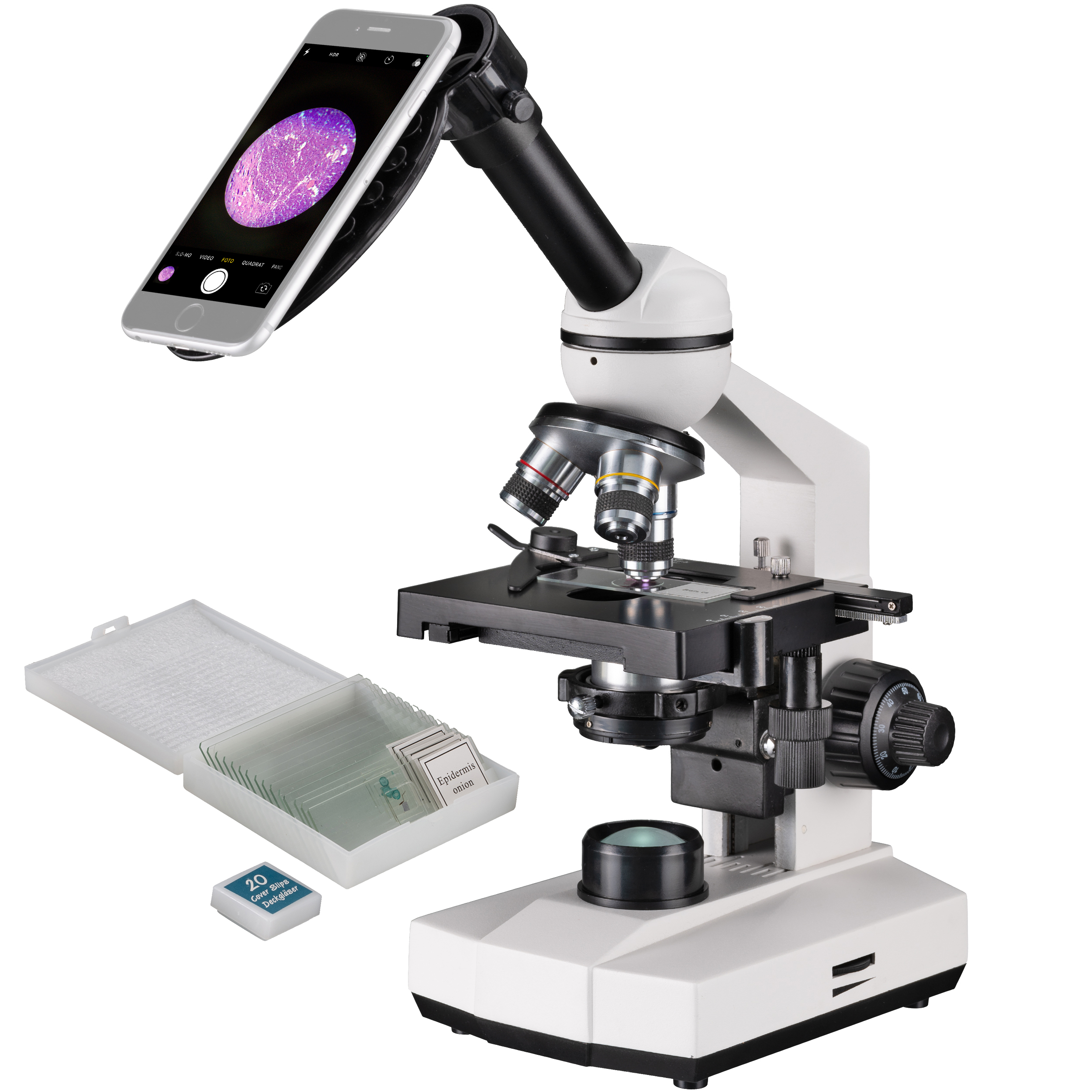 BRESSER Erudit Basic Microscope Mono 40x-400x (23)