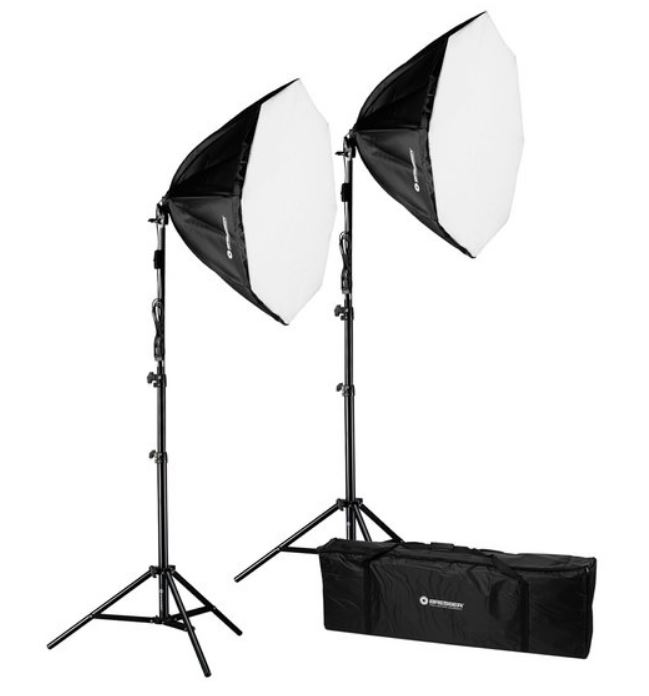 Kit Softbox Lumière du Jour BRESSER BR-2860 LED 2x50W