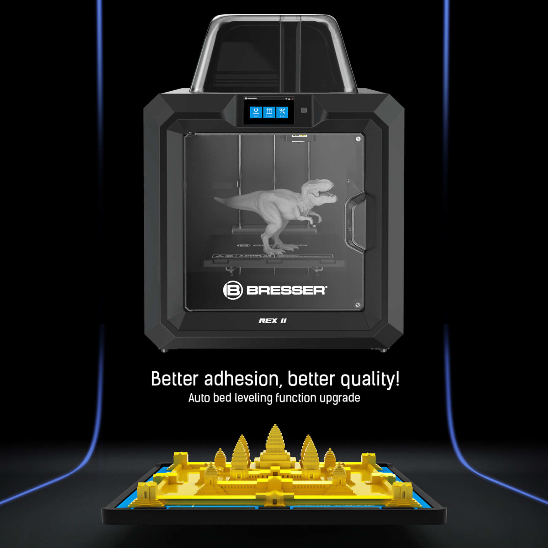 Imprimante 3D WIFI BRESSER REX II