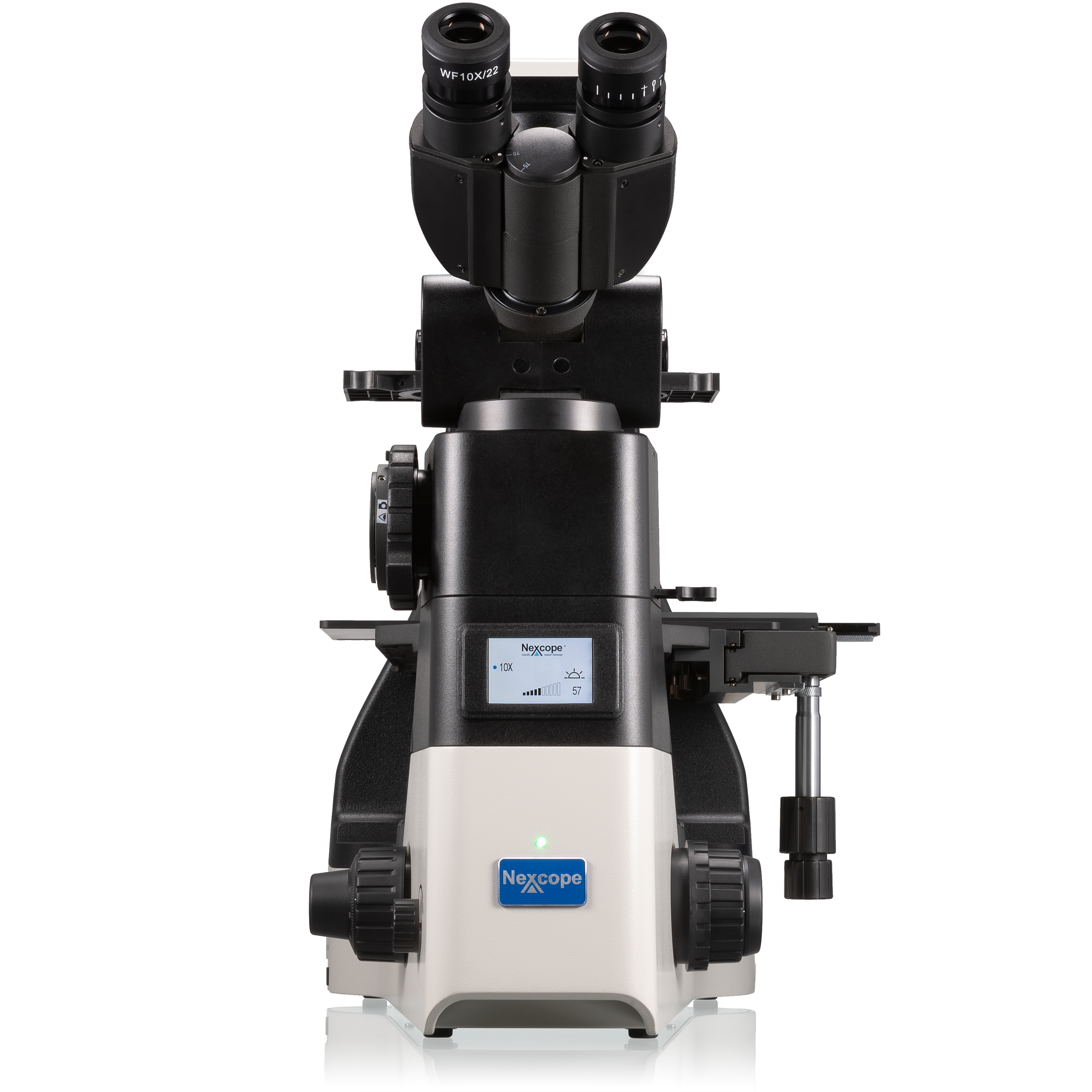 Microscope de laboratoire inversé avec unité d’éclairage inclinable Nexcope NIB630