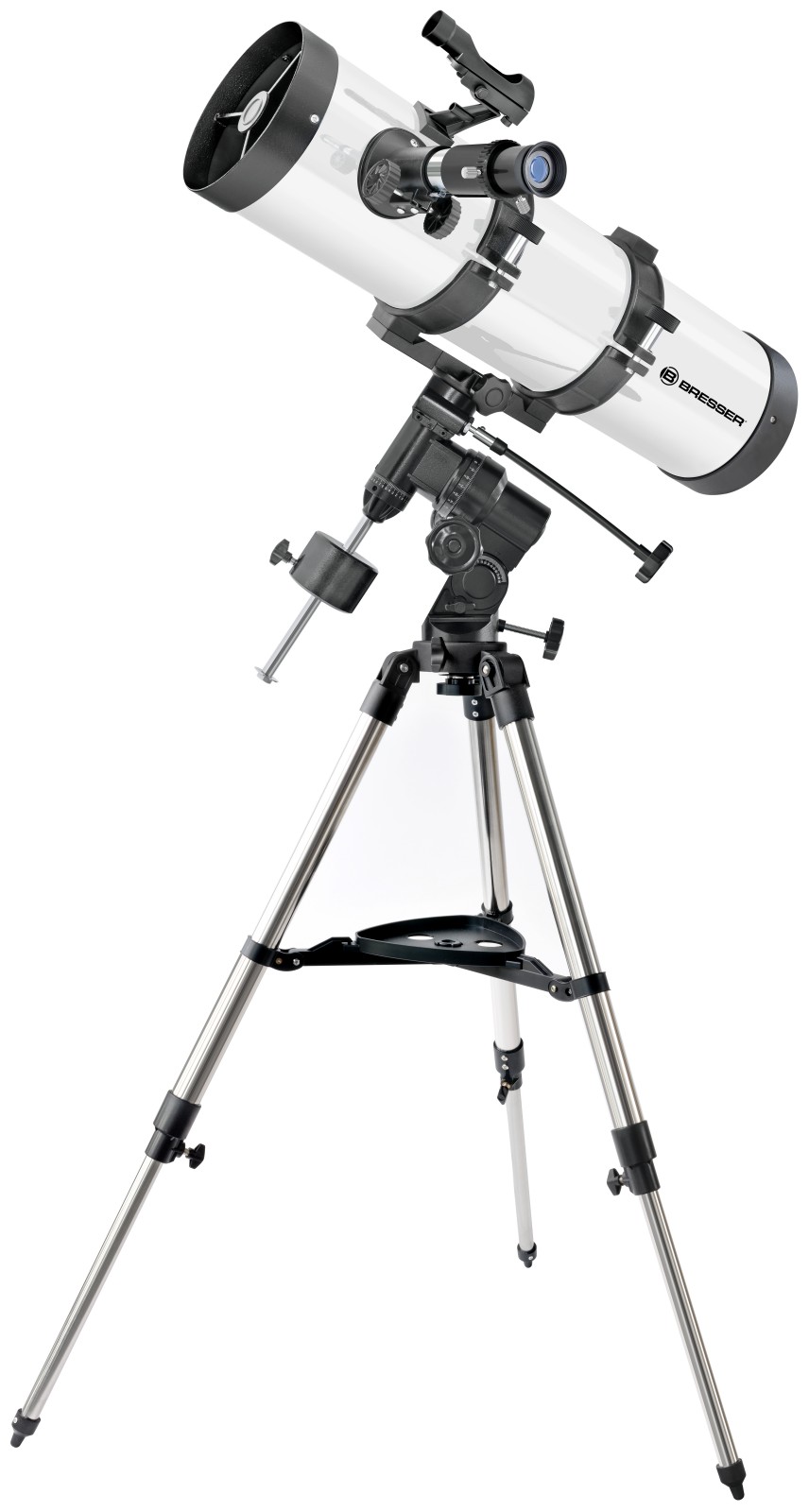 BRESSER Pegasus 130/650 EQ3 Télescope à miroir avec accessoires