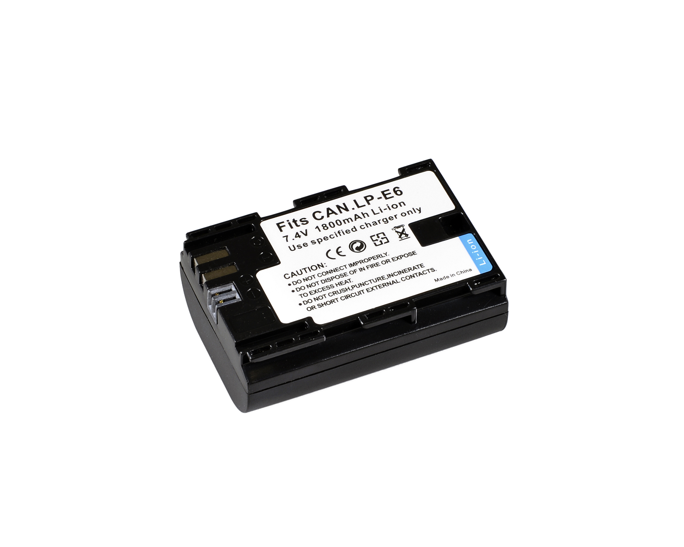 BRESSER Batterie de rechange Lithium-Ion pour Canon LP-E6