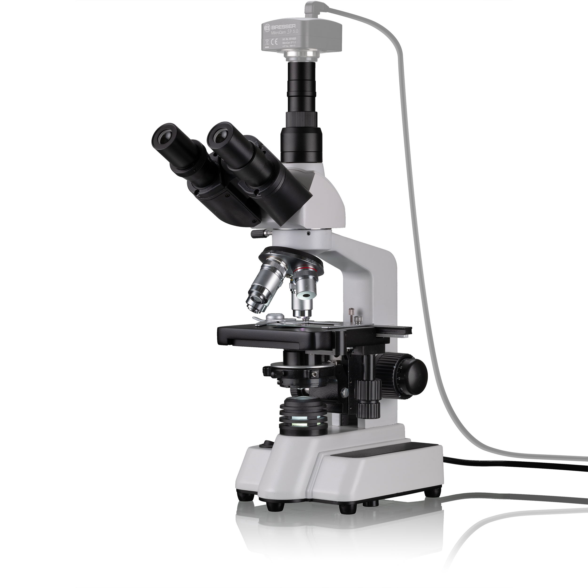 BRESSER Researcher Trino 40-1000x Microscope