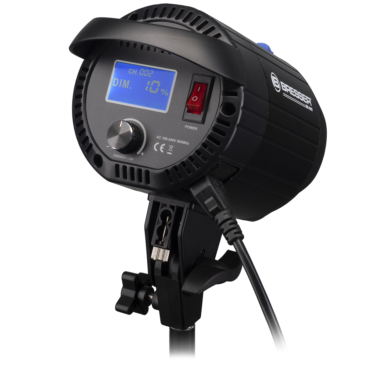 BRESSER BR-60S Lampe de studio LED COB 60 W